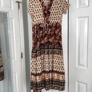 Bohme midi dress